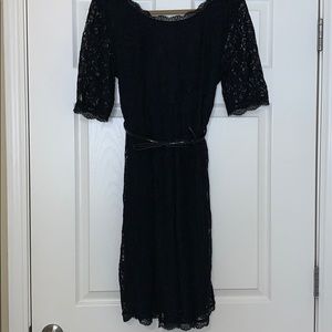 Maternity black dress